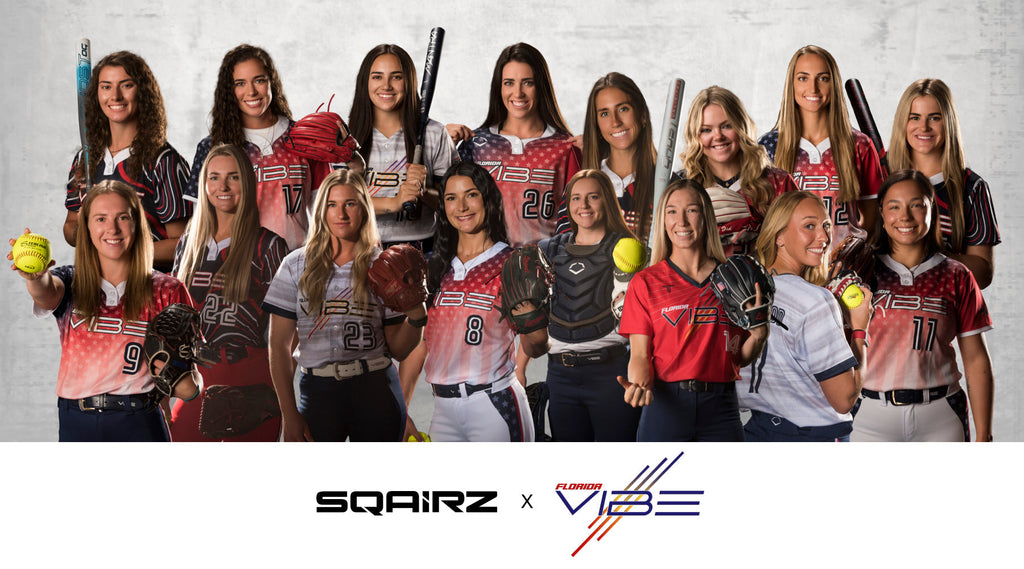 Florida Vibe Softball Partners with SQAIRZ, Bringing Game-Changing Footwear to Professional Fastpitch