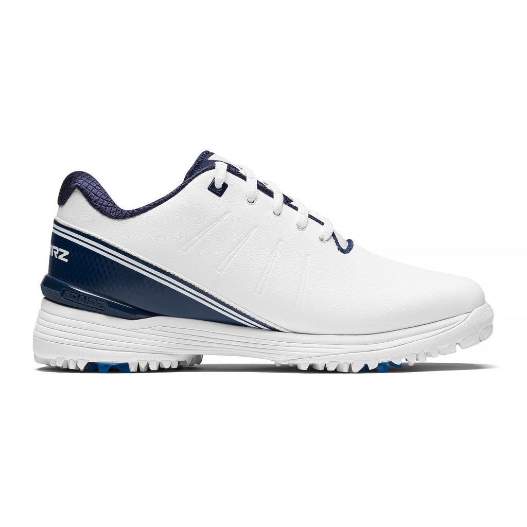 White & Blue